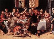 Pieter Pourbus Last Supper oil painting artist